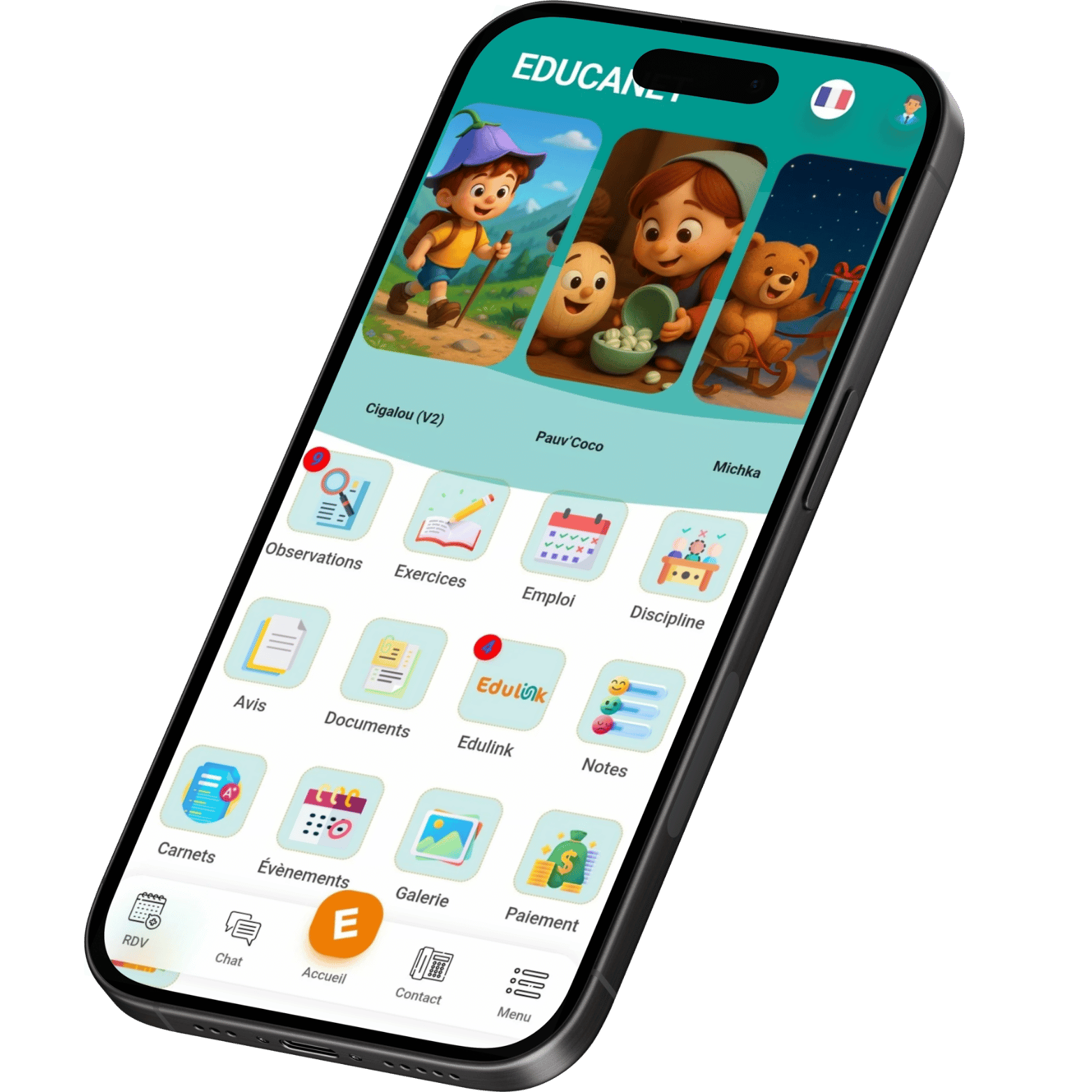 Educanet Application